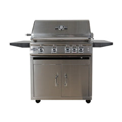 Buck Grill 4-Burner 32-Inch Gas Grill -BG-4B-NG / BG-4B-LP